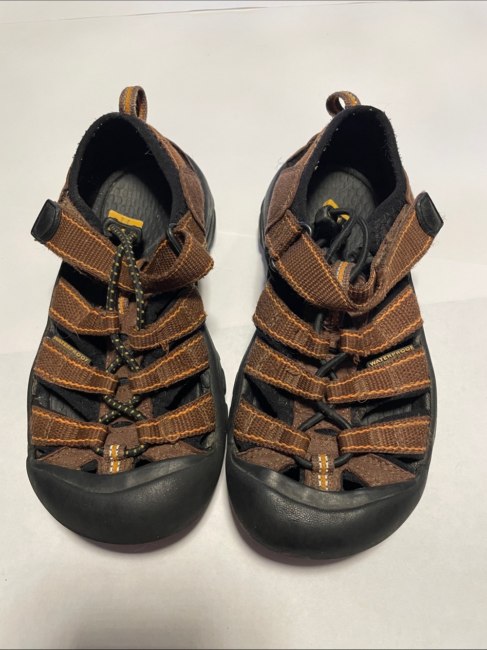 Keen Kids Brown and Black Closed-Toe Water Shoes